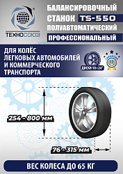 Комплект TS-3226A Станок шиномонтажный +TS-550 Балансировочный станок