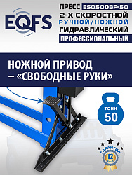 Пресс гидравлический 50 тонн, ES0500BF-50 