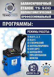 Комплект TS-3022 Шиномонтажный станок+TS-500 Балансировочный стенд  
