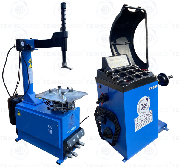 Комплект TS-3023A Станок шиномонтажный + TS-550 Балансировочный станок