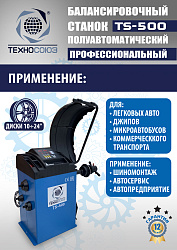 Комплект TS-3226A Станок шиномонтажный +TS-500 Балансировочный станок